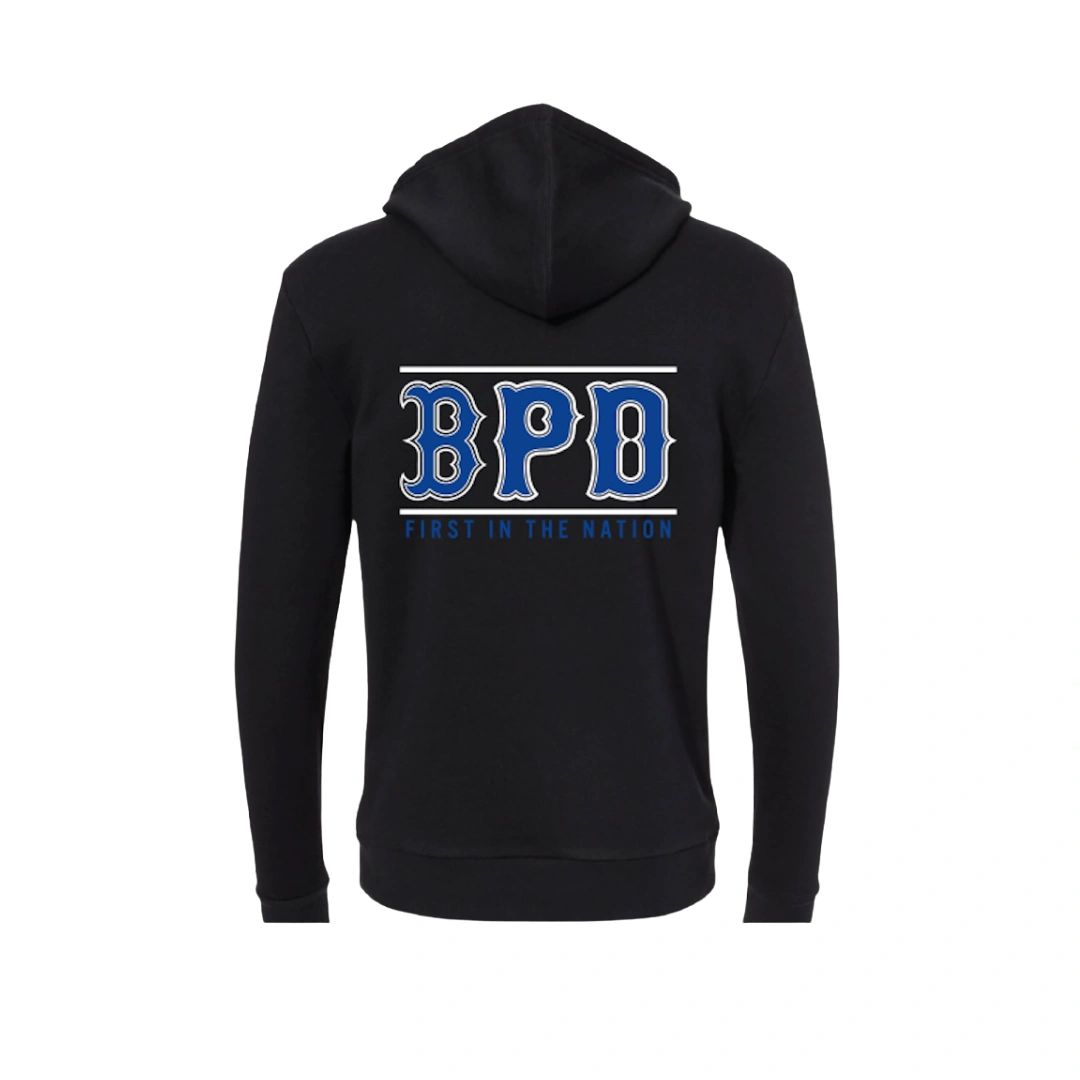 Boston Police BPD Baseball Hoodie